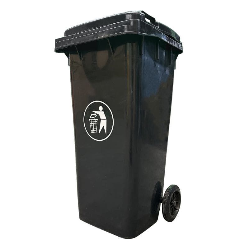 Basurero 120 Litros Gris