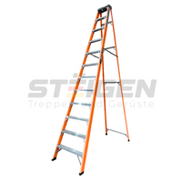Escalera De Tijera ST-12T (Certificación Ansi 14.5) 12 Peldaños